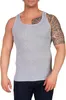 2 pezzi gilet da uomo biancheria intima da uomo in cotone; Anteprima dell’immagine prodotto 2