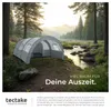 Tunelový stan Roskilde pro 6 osob - světle šedý/tmavě šedý Náhled obrázku produktu 11
