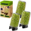 KADAX Sprossengläser 720 ml, 3er Set, Keimgläser mit Produktbild-Vorschau 1