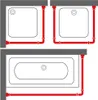 Sealskin Komplett-Set Easy-Roll-Duschvorhangstange Produktbild-Vorschau 9
