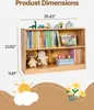 SucceBuy Kinderregal Bücherregal (90 cm lang), 2-stufiger Produktbild-Vorschau 2