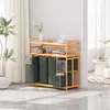 ADEL DREAM Wäschekorb 5 Fächer 2 Regale Wäschesammler 190L Produktbild-Vorschau 5