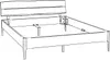 HASENA Lounge Bett Sabbioni 25 Wildeiche natur 160x200 Produktbild-Vorschau 7