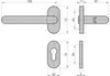 BASI - Schmalrahmen-Garnitur - Edelstahl - U-Form - Produktbild-Vorschau 2