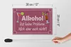 Holzschild Spruch 30x20cm Alkohol öst keine Probleme Produktbild-Vorschau 5
