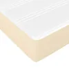 vidaXL Boxspringbett mit Matratze Creme 100x200 cm Stoff -  Produktbild-Vorschau 9