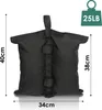 Jopassy 4X Pavillon Sandsäcke Standfuß Gewichte Set schwarz Produktbild-Vorschau 2