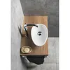 A top-down view of a modern bathroom sink setup. Produktbild-Vorschau