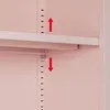 Szafka metalowa Lendo Online, 80x40x100 cm, kolor różowy Podgląd zdjęcia produktu 11