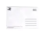 The back of a postcard with a graphic design and text. Produktbild-Vorschau
