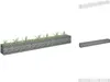A gabion planter filled with plants and a separate gabion block. Náhľad obrázku produktu