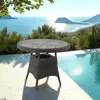 tectake® Aluminium Gartentisch wetterfest und UV-beständig Produktbild-Vorschau 8