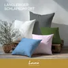 Lavea® 2er Set Kissenbezug 40x40 cm, 100% Baumwolle Jersey, Produktbild-Vorschau 2