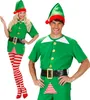 ELF CHRISTMAS MAN HELPER (camicia, cintura, cappello) Anteprima dell’immagine prodotto 1
