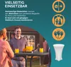 Casaria® Stehtisch Klappbar Outdoor Gastro Bistrotisch 2x Produktbild-Vorschau 5