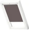 VELUX Verdunkelungsrollo uni taupe manuell Rahmen aluminium Produktbild-Vorschau 2