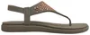 Skechers Meditation Luxe s otvorenou špičkou, béžové, Náhľad obrázku produktu 2