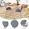 2er Set Esszimmerstuhl aus Kunststoff Wohnzimmerstuhl Produktbild-Vorschau 5
