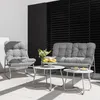 di volio Gartenmöbel Set ARSOLI – grau, moderne Produktbild-Vorschau 3