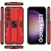 Galaxy S23 Hülle, Dual Layer PC TPU Bumper Stoßfest Ständer Produktbild-Vorschau 2