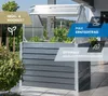 Westmann Metall Hochbeet mit Gewächshaus Store & Grow Produktbild-Vorschau 2