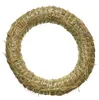 Ghirlanda di paglia / ghirlanda vuota 30 cm naturale Anteprima dell’immagine prodotto 2