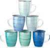 Kaffeetassen Steingut, vancasso BONITA 6-teiliges Becher Produktbild-Vorschau 1