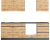 Held Möbel Küchenzeile ohne Geräte PISA 240 cm wildeiche Produktbild-Vorschau 3