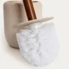 HOMLA MELKARO Keramik-Toilettenbürste, beige, 10 x 18,5 cm Produktbild-Vorschau 3