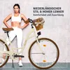 Milord Komfort Fahrrad Mit Weidenkorb Damenfahrrad, 28 Produktbild-Vorschau 4