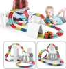 MalPlay Rennstrecke 291 EL. mit Spielzeugauto LED-Lichtern Produktbild-Vorschau 4