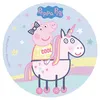 Dekora Peppa Pig Essbarer Tortenaufleger 20cm Produktbild-Vorschau 1