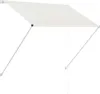 stiahnuteľná markíza vidaXL 100 × 150 cm krémová Náhľad obrázku produktu 1