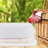Scatola per dolci Relaxdays, quadrata, da asporto, per Anteprima dell’immagine prodotto 2