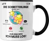 Trendation - Die Schmetterlinge Rufen An Tasse Geschenk für Produktbild-Vorschau 1