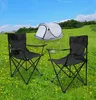 Camping Klappstuhl mit Getränkehalter 2er Set - schwarz - Produktbild-Vorschau 6