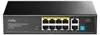 CUDY 8-Port Gigabit PoE+ Switch with 2 Uplink Ports 120W Anteprima dell’immagine prodotto 1
