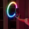 Led Ring Lampe Mit Stand 220Cm Usb 80W 26Cm Ring Rgb Produktbild-Vorschau 4