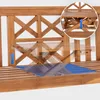 CLP Teakbank Luka teak Größe 150 cm Produktbild-Vorschau 4