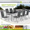 Juskys Aluminium Gartengarnitur Milano Gartenmöbel Set mit Produktbild-Vorschau 8