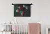 MuchoWow® Wandteppich Wandbehang Blumenstrauß - Aquarell - Produktbild-Vorschau 2