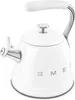 Smeg WKF01WH Wasserkessel, 2.3l, Edelstahl, Induktion, Weiß Produktbild-Vorschau 3