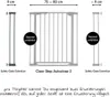 Hauck Safety Gate Extension 9 cm -turvaportin jatkopala, Voir les images du produit 5