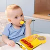 Sada talíř s přihrádkami autíčka, dětský příbor, Náhled obrázku produktu 2
