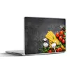 MuchoWow® Laptop Aufkleber Sticker Cover Nudeln - Kräuter - Produktbild-Vorschau 1