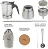 Milu Espressokocher Glas Deluxe für 4 Tassen, Produktbild-Vorschau 3