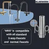 KLARWERK® Aris | Onderbouw waterfilter, roestvrij staal, Productafbeelding-voorbeeld 5