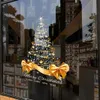 GKA XL Fensterbild goldener Weihnachtsbaum mit Sternen und Produktbild-Vorschau 2