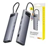 Hub 11W1 Baseus Starjoy Metal Glam Series, Usb-C Do Hdmi Anteprima dell’immagine prodotto 8