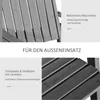 Gartenbank mit Tisch 3-in-1 Sitzgruppe, Holzbank mit Produktbild-Vorschau 9